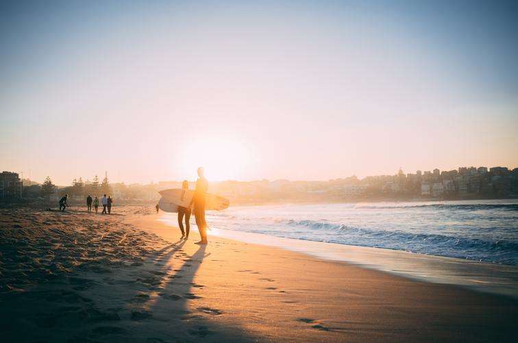 Work and Traveller surfen in Australien