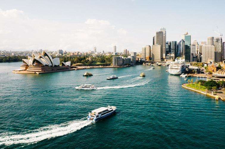 Sydney in Australien lockt Jahr für Jahr mehrere Millionen Touristen an, darunter auch viele Backpacker.